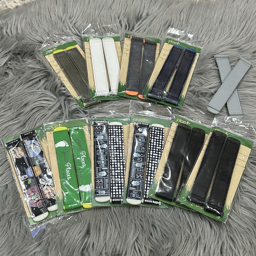 PLAE Interchangable Hook & Loop Tabs for‎ sneakers Bundle Size: XL - 3.5-4.5